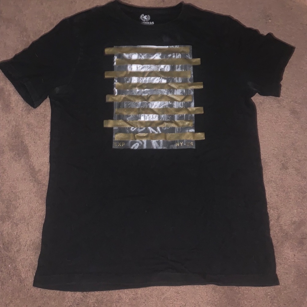 Black express t shirt